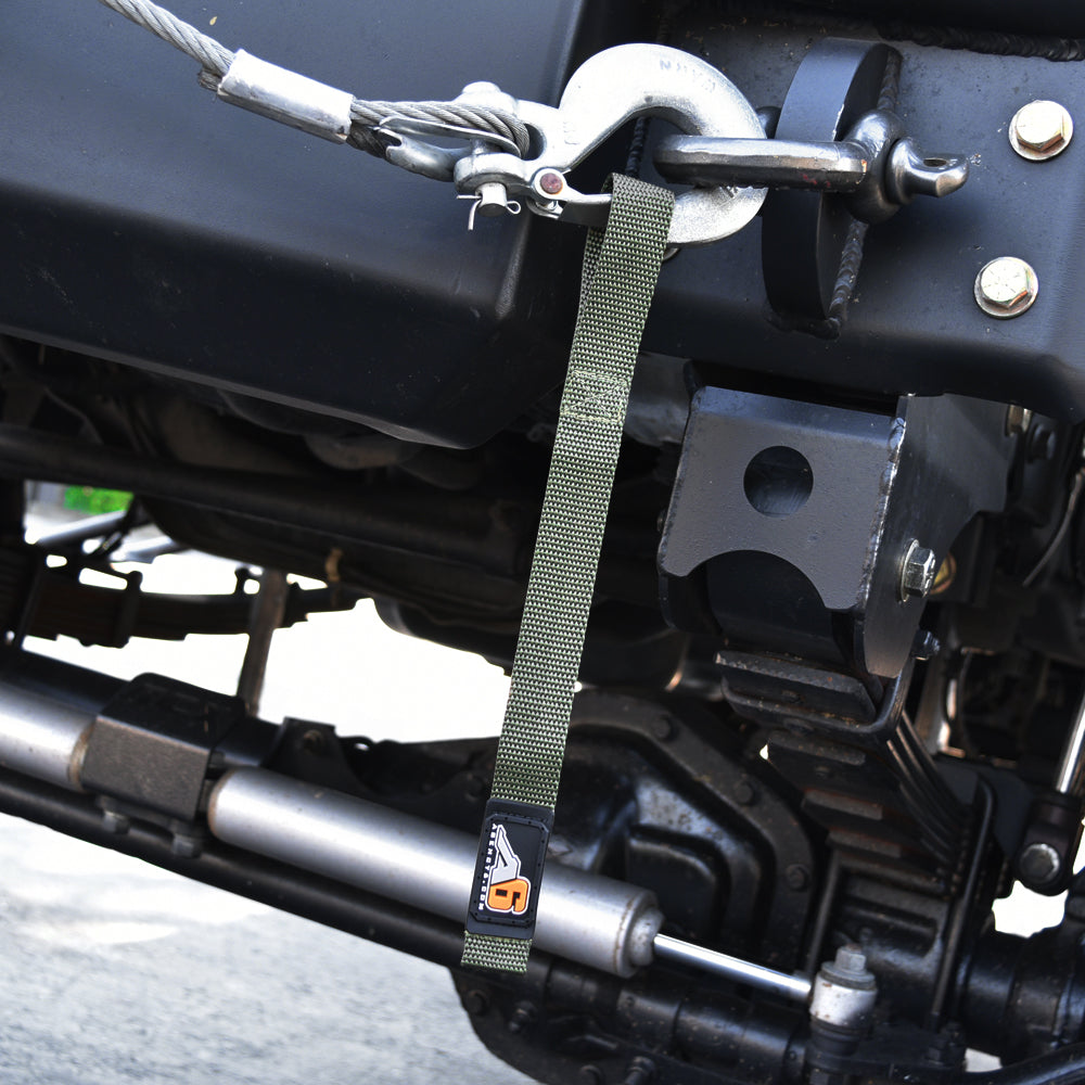 A6™ WINCH HOOK Pull Strap - 1 inch wide