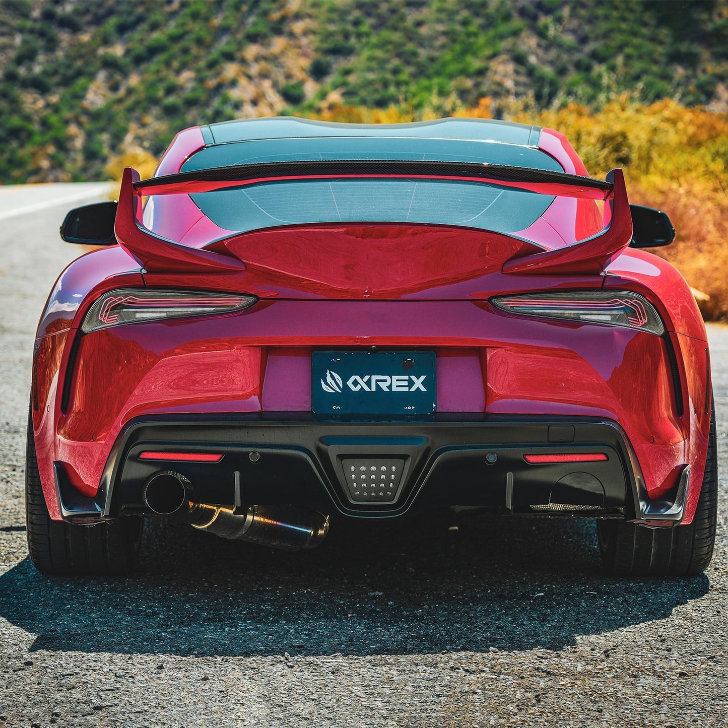 20-25 Toyota Supra CSL Laser Style LUXX-Series LED Tail Lights - Alpha Black | AlphaRex