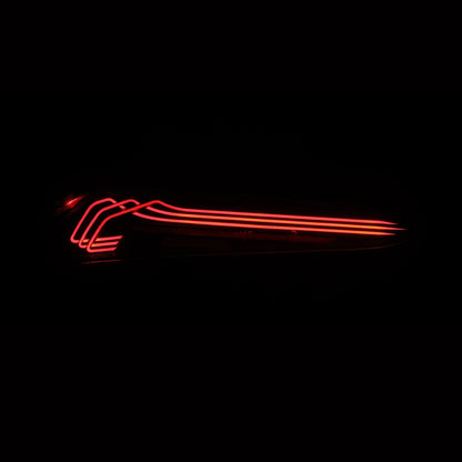 20-25 Toyota Supra CSL Laser Style LUXX-Series LED Tail Lights - Black | AlphaRex