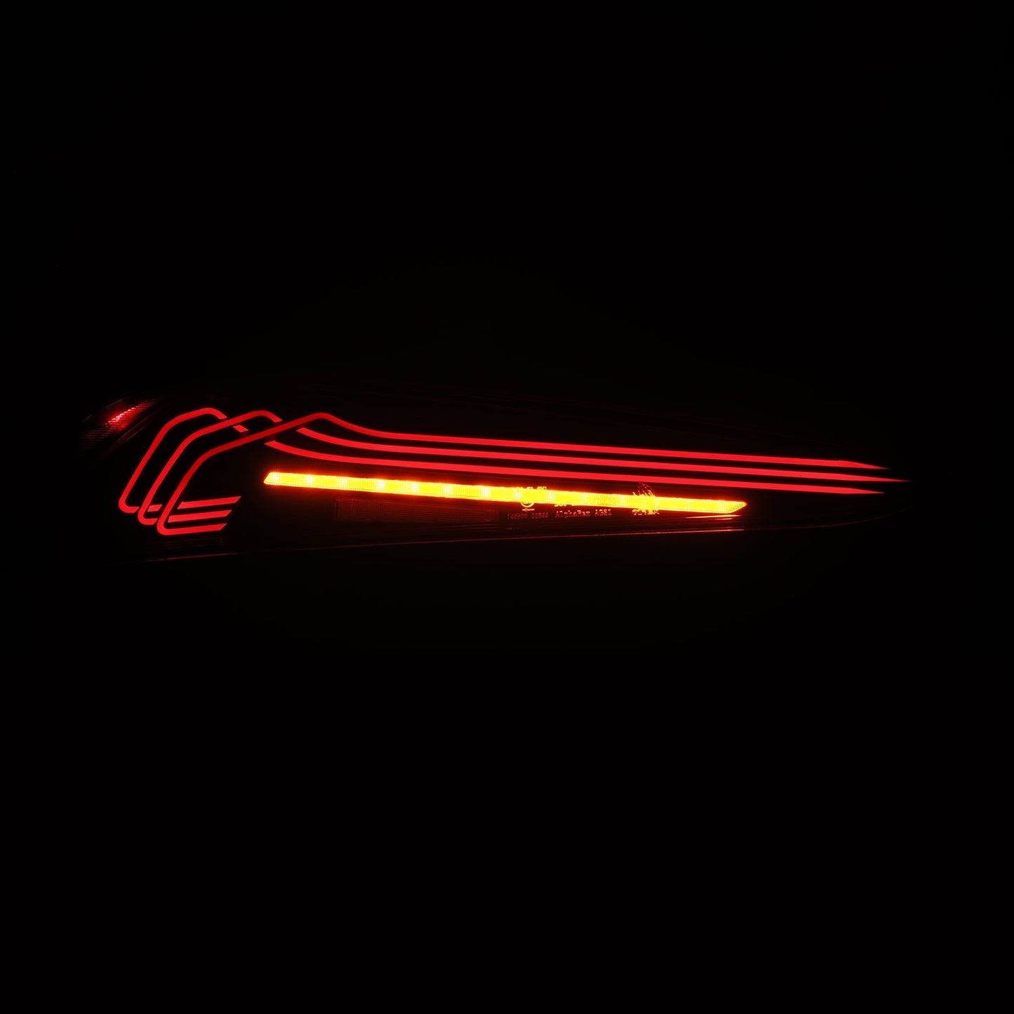 20-25 Toyota Supra CSL Laser Style LUXX-Series LED Tail Lights - Black | AlphaRex