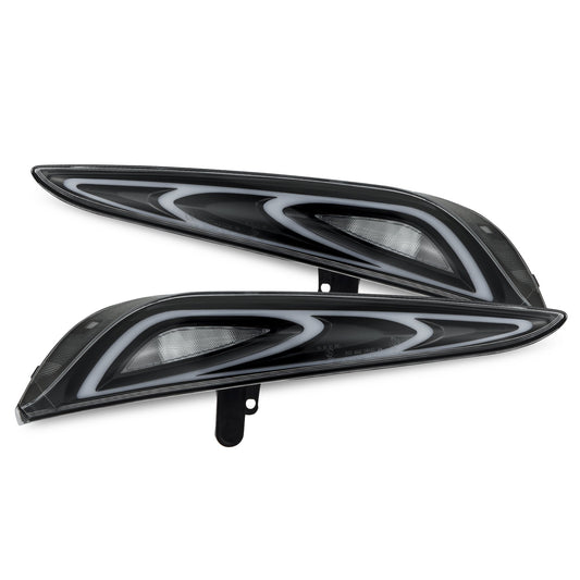 20-25 Toyota Supra FT-1 Style LUXX-Series LED Tail Lights - Black | AlphaRex