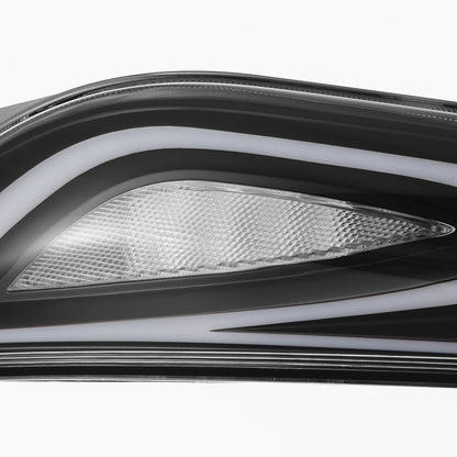 20-25 Toyota Supra FT-1 Style LUXX-Series LED Tail Lights - Black | AlphaRex