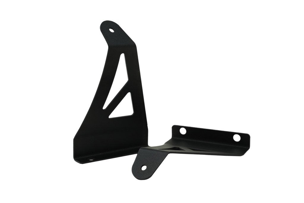 52" Curved LED Light Bar Roof Mounting Brackets For 2007-2021 Toyota Tundra