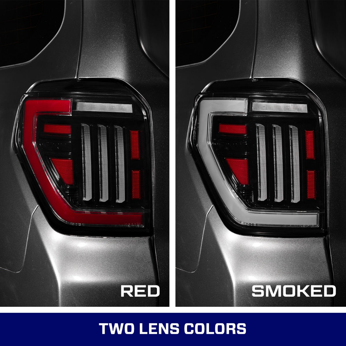 2010-2024 Toyota 4Runner LED Tail Lights Red (pair)