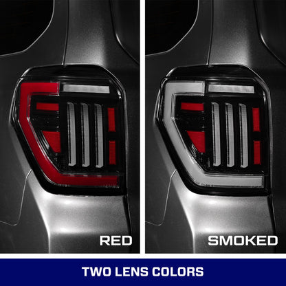 2010-2024 Toyota 4Runner LED Tail Lights Red (pair)