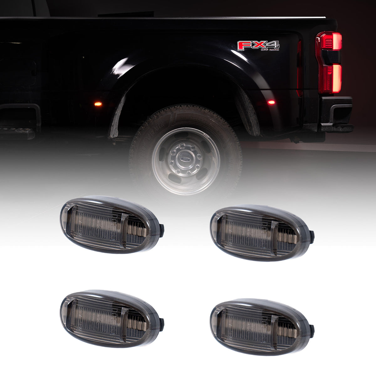 2011-2027 Ford F350/F450 Dually LED Sidemarkers (set)