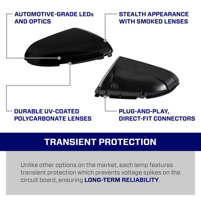 2009 Ram LED Mirror Lights Bottom (pair)