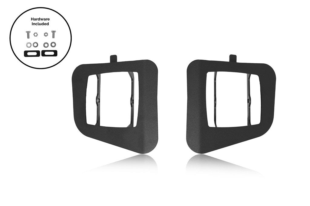LED Fog Light Pod Replacement Mounting Brackets For 2014-2021 Toyota Tundra