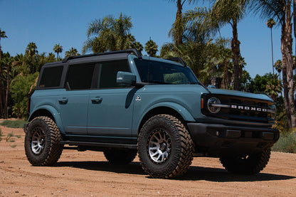 Compression 17 X 8.5 / 6 X 5.5 25MM Offset 5.75 Inch Back Space Titanium, ICON Alloys