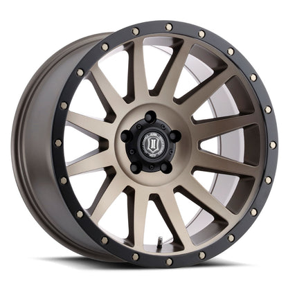 Compression 20 X 10 / 6 X 135 / -19MM / 4.75 Inchback Space Bronze, ICON Alloys