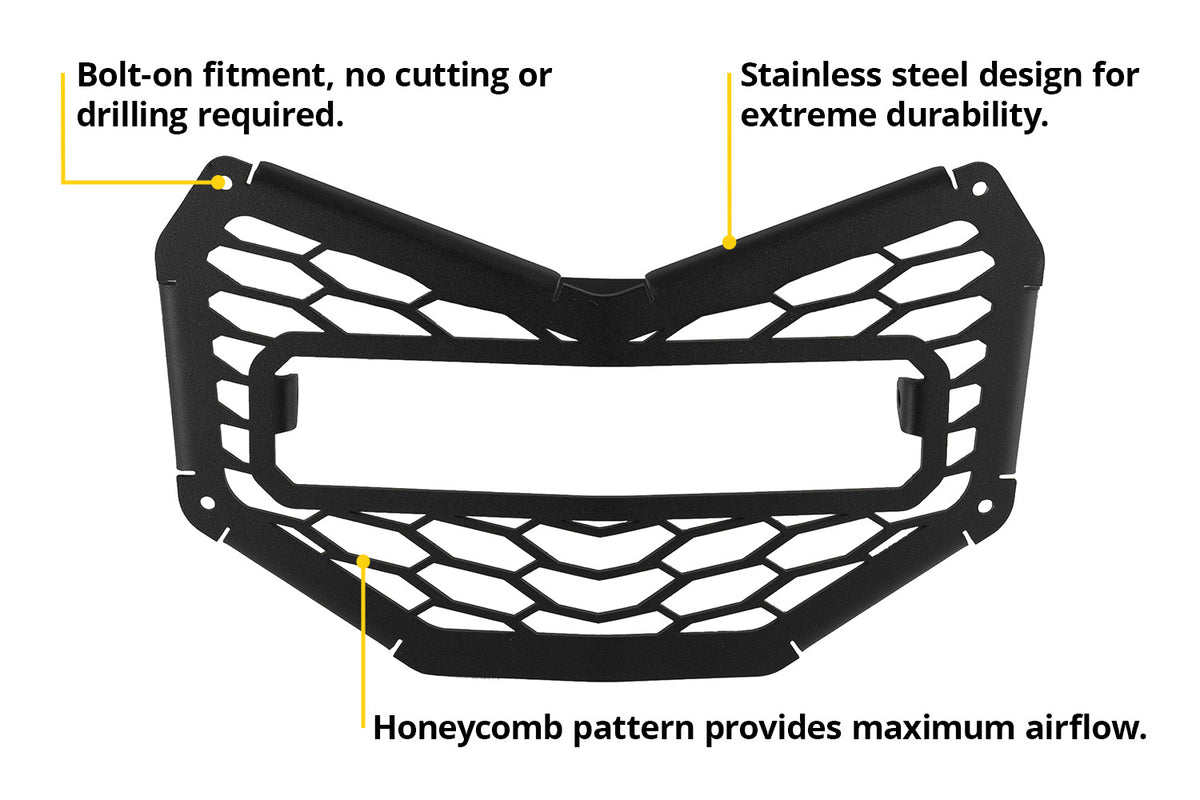 Can Am 2017 Maverick X3 SS10 Grille Bracket Kit