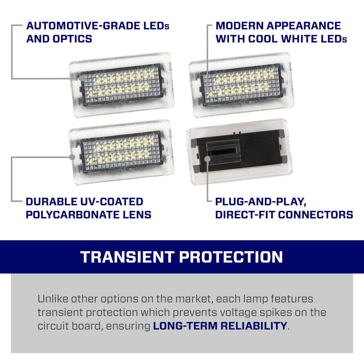 2012 Tesla LED Door Lights (set)
