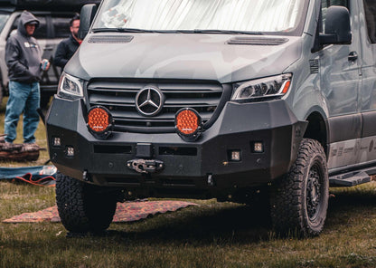 Mercedes Sprinter (2019+) Front Bumper [No Bull Bar] - Backwoods Adventure Mods