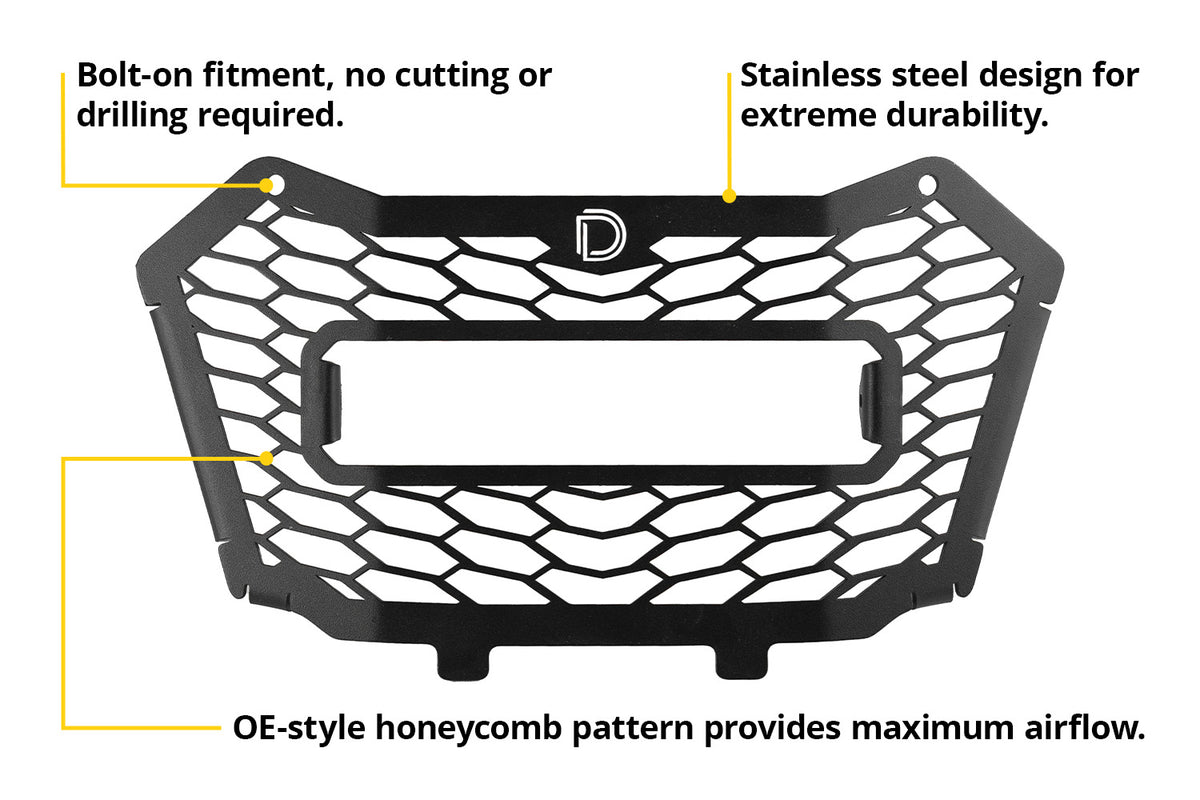 Honda Talon 2019 SS10 Grille Bracket Kit