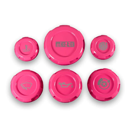 MeLe x Billetworkz Subaru Engine Bay Cap Set For 2008-2014 WRX/STI