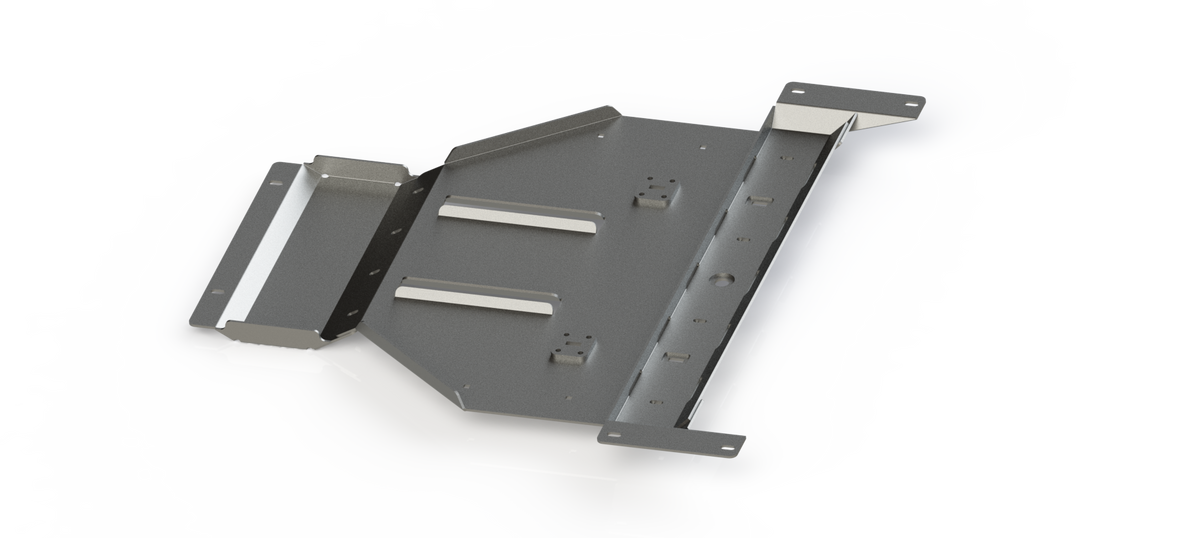 Tacoma Rear Skid Plates / 4th Gen / 2024+ | iForce 2.4L 4-Cyl. Turbo w/ Automatic Transmission | Sway Bar Disconnect Skid (If you don't know choose this one!) | Hammer Black Powder Coat