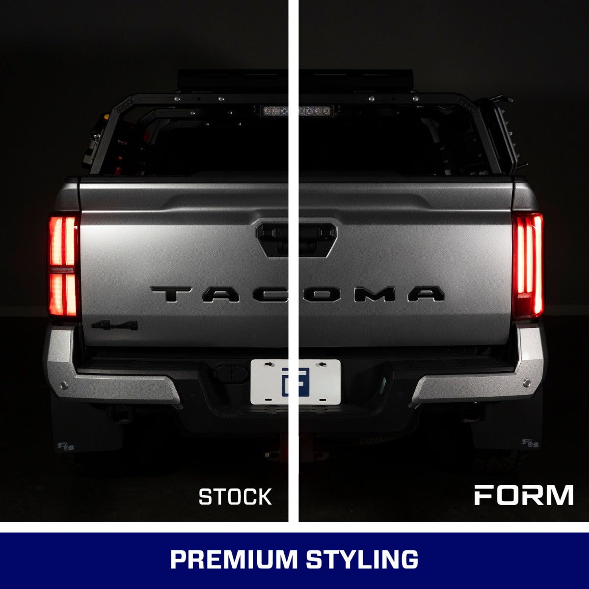 2024-2026 Toyota Tacoma LED Tail Lights Red (pair)