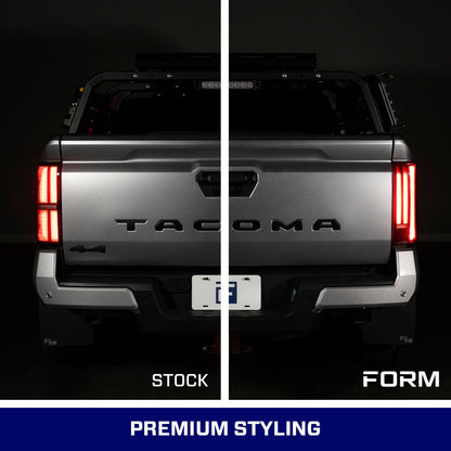 2024-2026 Toyota Tacoma LED Tail Lights Red (pair)
