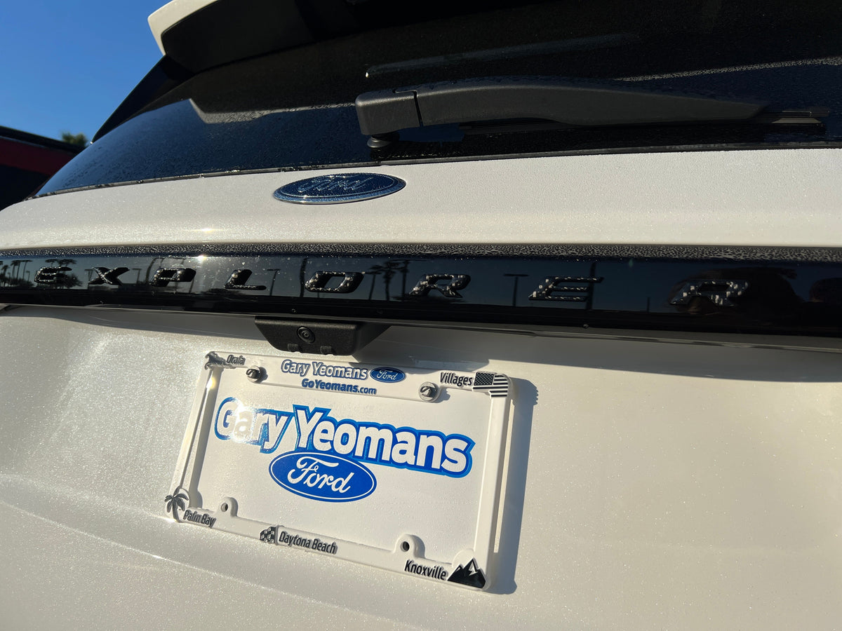 Liftgate Letter Overlays Fits 2025-2027 Ford Explorer