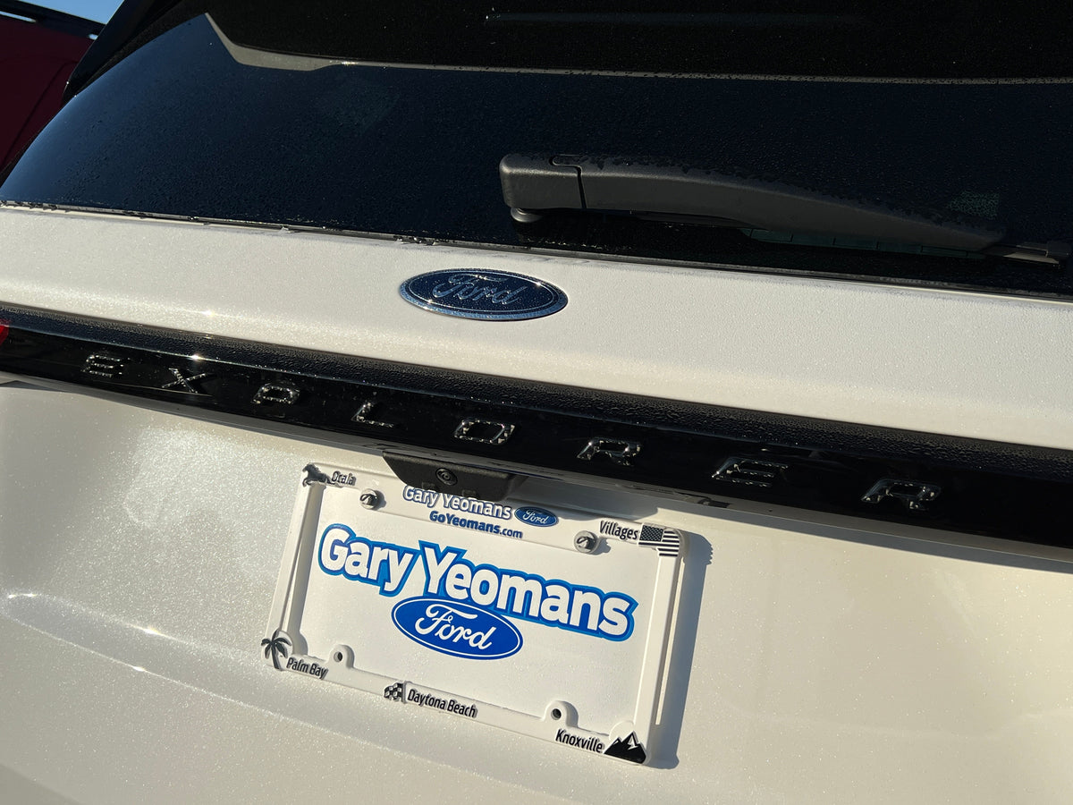 Liftgate Letter Overlays Fits 2025-2027 Ford Explorer