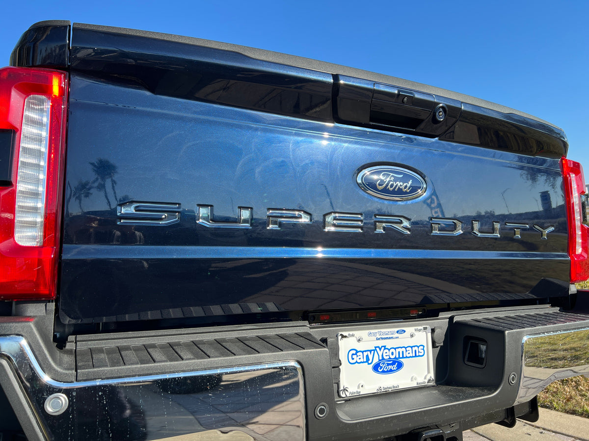 Tailgate Letter Inserts Fits 2023-2027 Ford Super Duty XL/XLT/STX/Tremor/Lariat