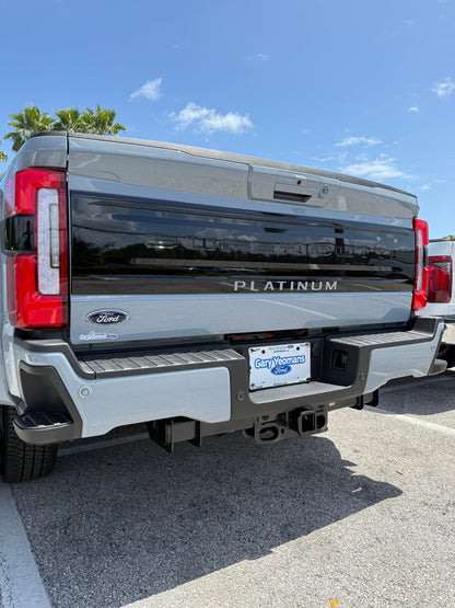 Platinum Tailgate Lettering Kit Fits 2025-2027 Ford Super Duty Platinum