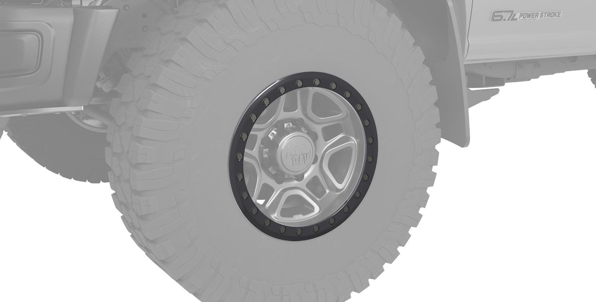 AEV Katmai DualSport Wheel Beadlock Ring Kit 18" - Onyx