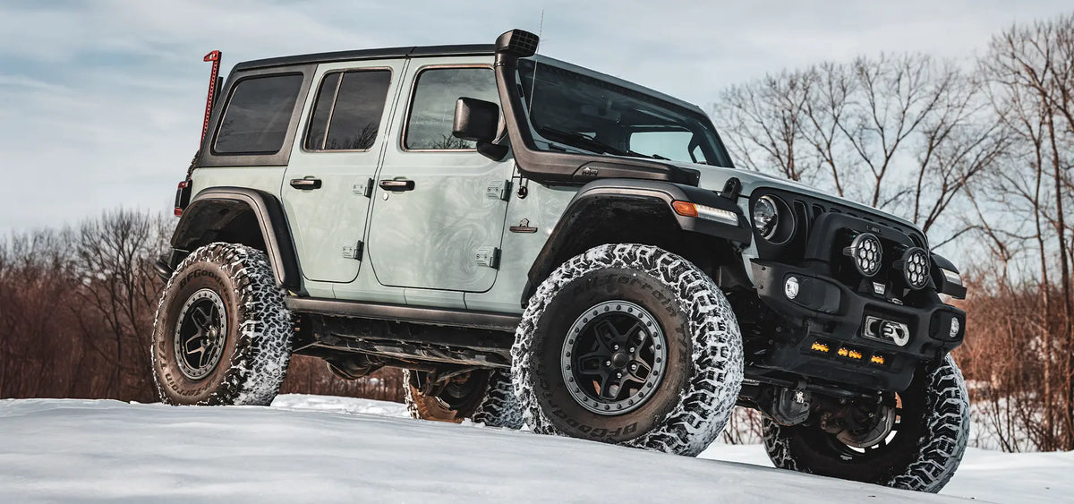 AEV Borah DualSport Wheel for JL Wrangler and JT Gladiator +25mm (JL/JT) - M10 Onyx