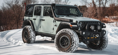 AEV Borah DualSport Wheel for JL Wrangler and JT Gladiator +25mm (JL/JT) - M10 Onyx
