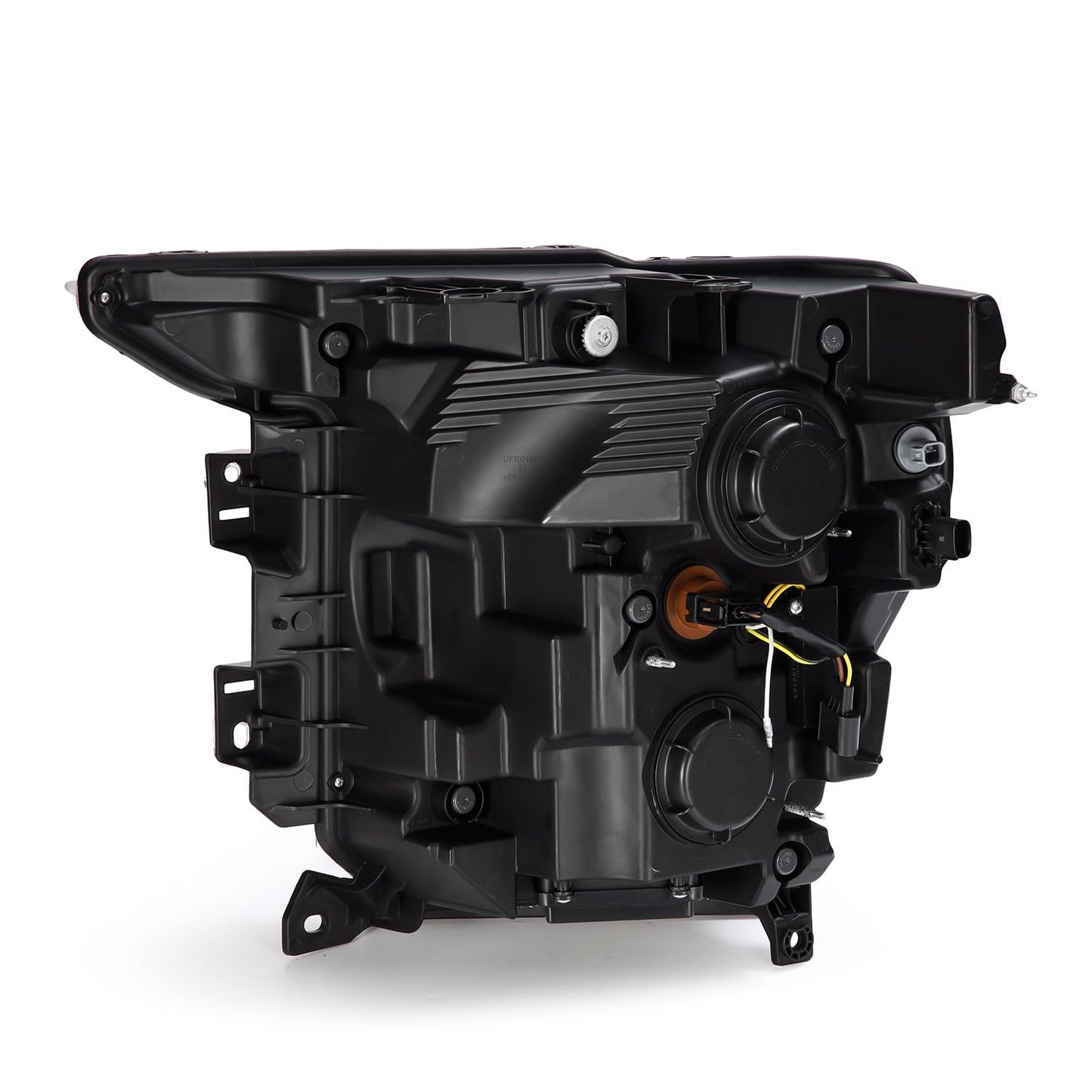 21-23 Ford F150 PRO-Series Halogen Projector Headlights Alpha-Black | AlphaRex