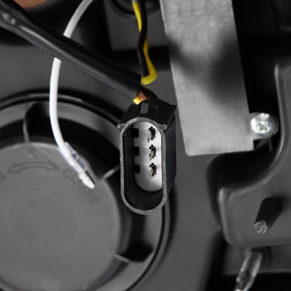 21-23 Ford F150 PRO-Series Halogen Projector Headlights Black | AlphaRex