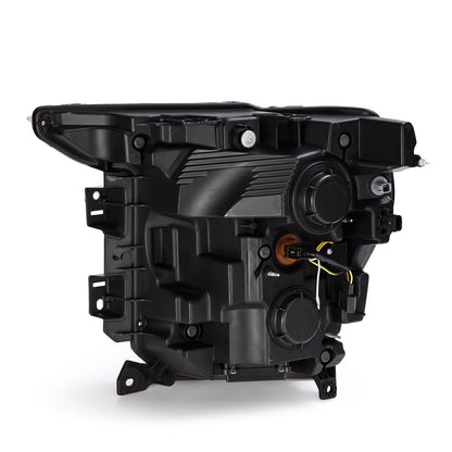 21-23 Ford F150 PRO-Series Halogen Projector Headlights Black | AlphaRex