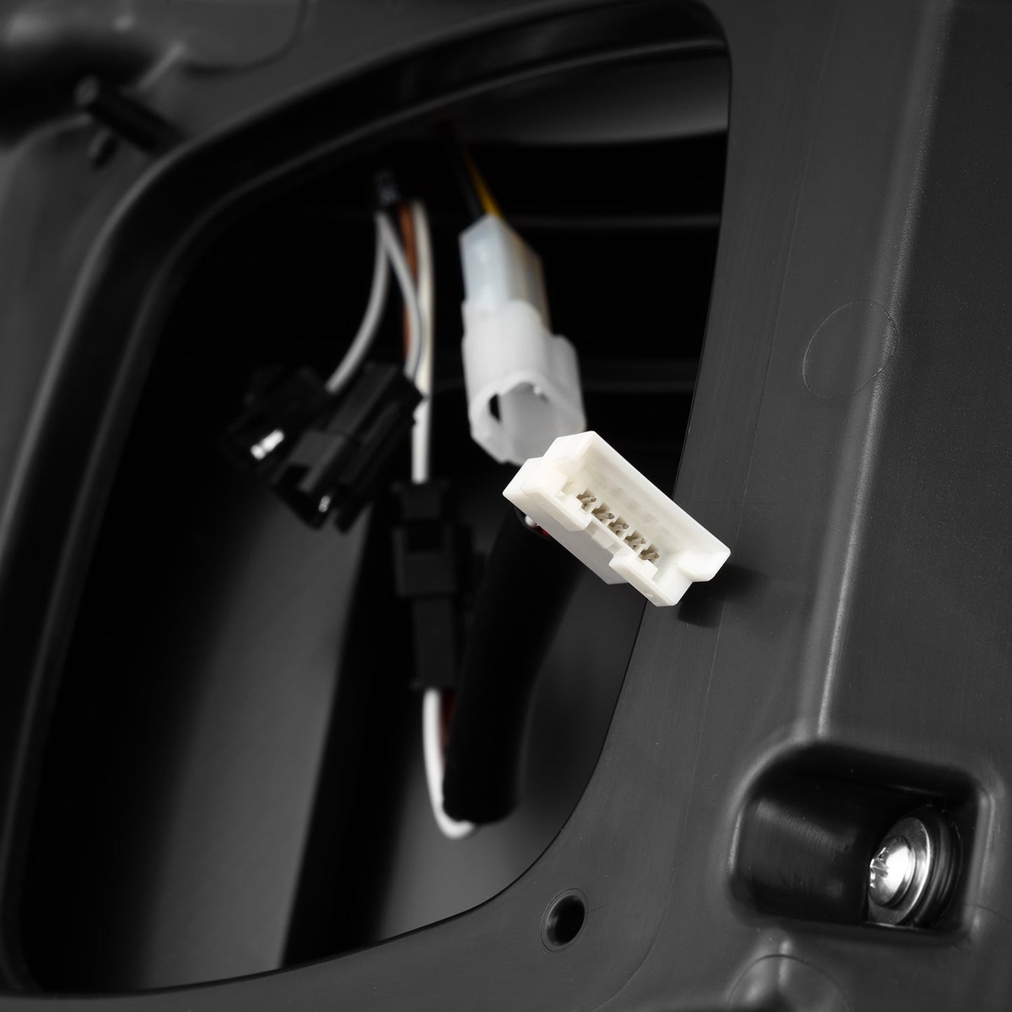 21-23 Ford F150 (with BLIS) LUXX-Series LED Tail Lights Black-Red | AlphaRex