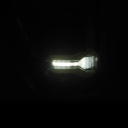 21-23 Ford F150 (wth BLIS) LUXX-Series LED Tail Lights Alpha-Black | AlphaRex