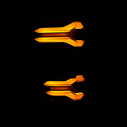 21-23 Ford F150 (wth BLIS) LUXX-Series LED Tail Lights Black | AlphaRex