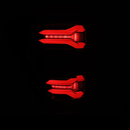 21-23 Ford F150 (wth BLIS) LUXX-Series LED Tail Lights Black | AlphaRex