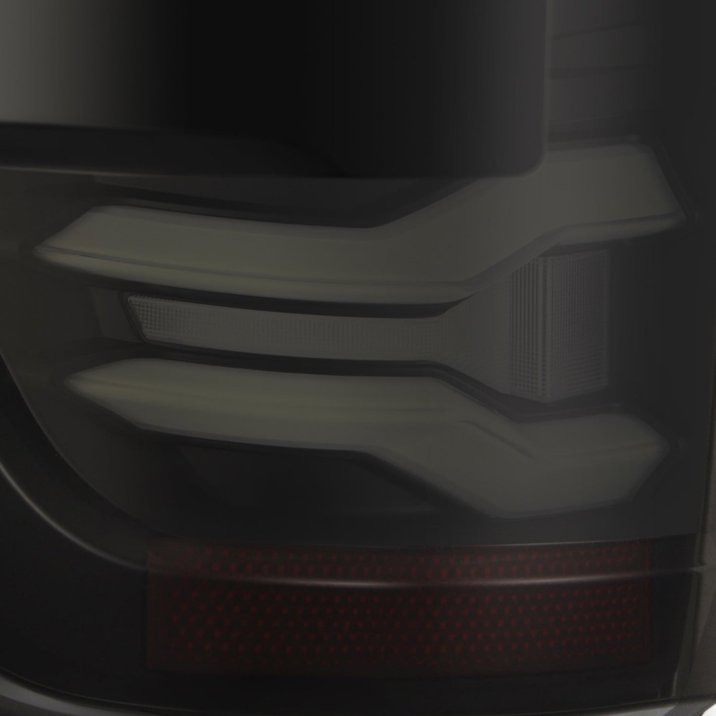 21-23 Ford F150 (wth BLIS) LUXX-Series LED Tail Lights Black | AlphaRex