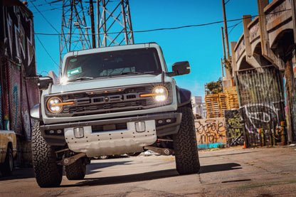 21-25 Ford Bronco / 22-25 Bronco Raptor NOVA-Series LED Projector Headlights Black | AlphaRex