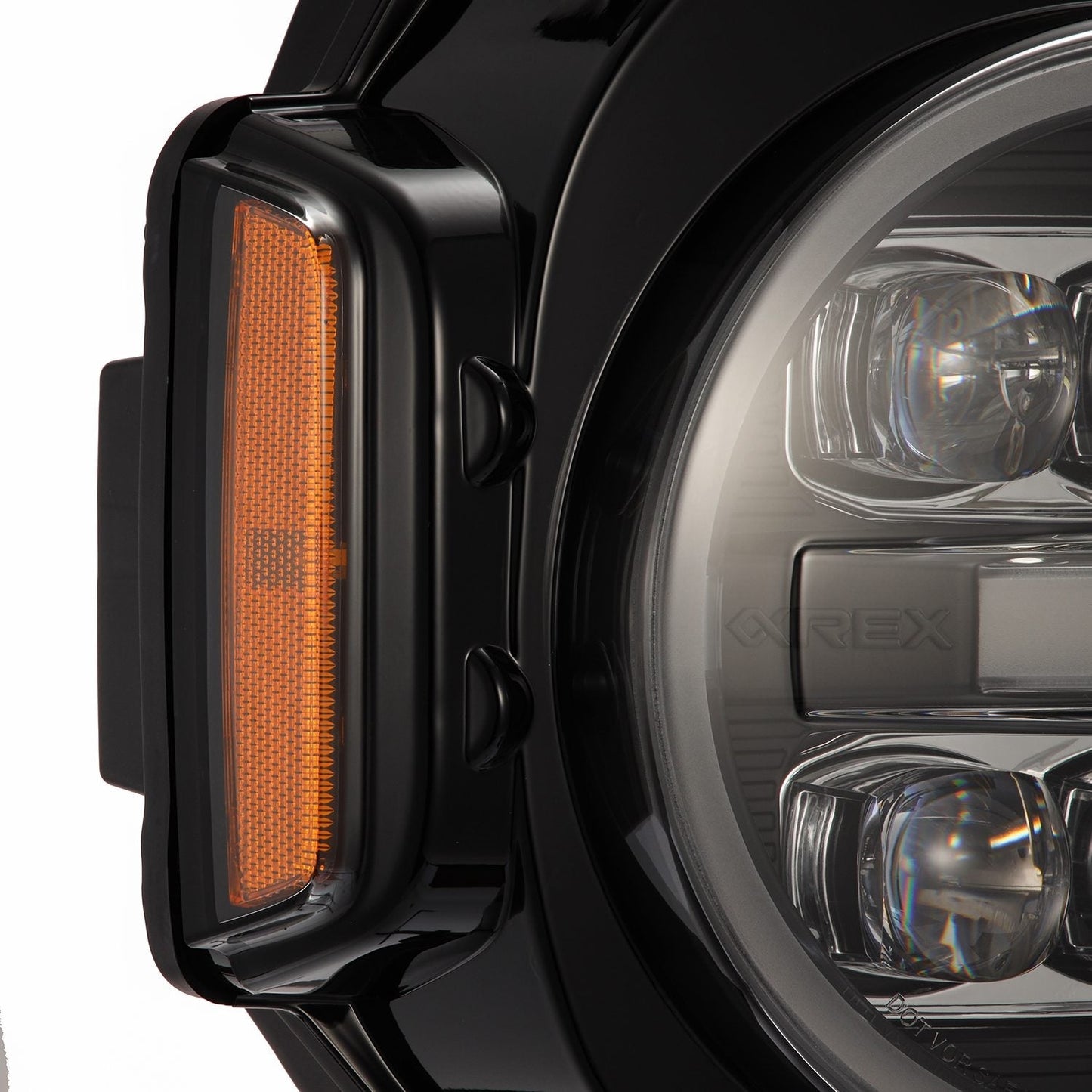 21-25 Ford Bronco / 22-25 Bronco Raptor NOVA-Series LED Projector Headlights Black | AlphaRex