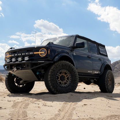 21-25 Ford Bronco / 22-25 Bronco Raptor NOVA-Series LED Projector Headlights Black | AlphaRex