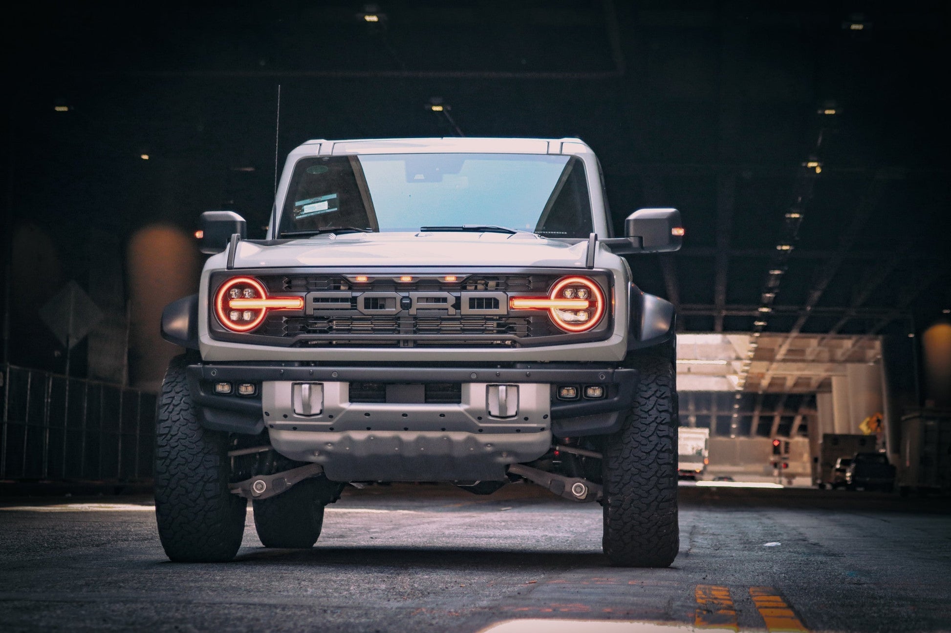 21-25 Ford Bronco / 22-25 Ford Bronco Raptor NOVA-Series LED Projector Headlights Alpha-black | AlphaRex