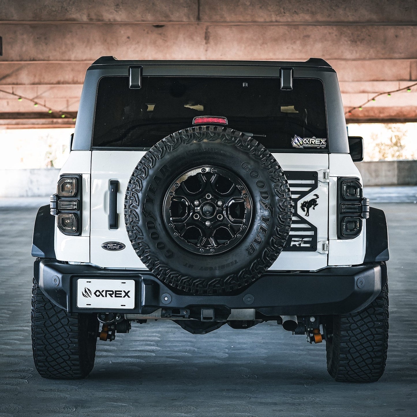 21-25 Ford Bronco NOVA-Series Prismatic LED Tail Lights Alpha-Black | AlphaRex