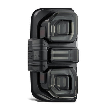 21-25 Ford Bronco NOVA-Series Prismatic LED Tail Lights Alpha-Black | AlphaRex