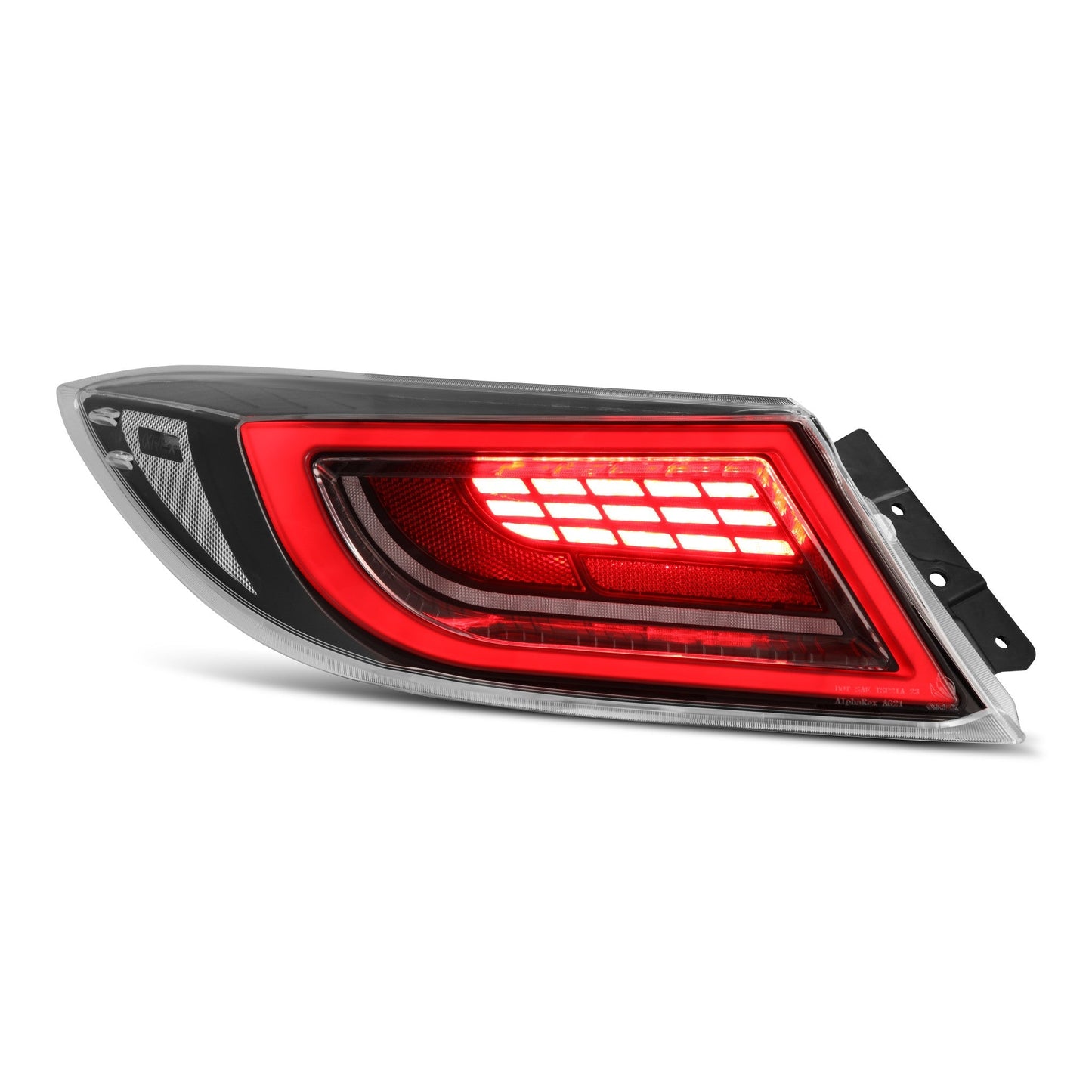 21-25 Toyota GR86/Subaru BRZ LUXX-Series LED Tail Lights Alpha-Black | AlphaRex