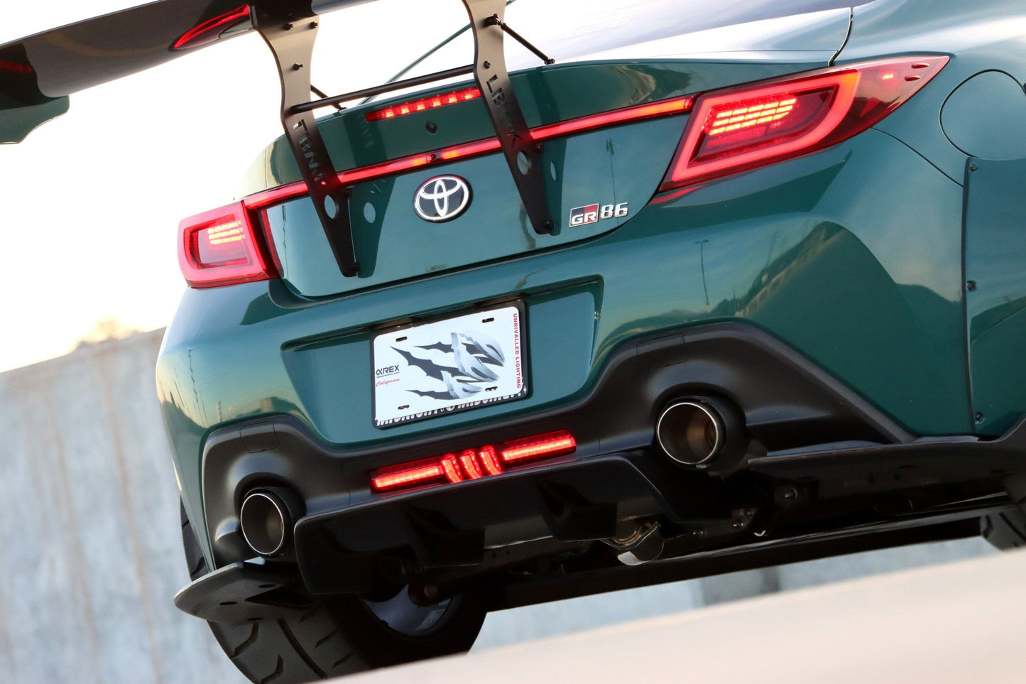 21-25 Toyota GR86/Subaru BRZ LUXX-Series LED Trunk Light Black | AlphaRex