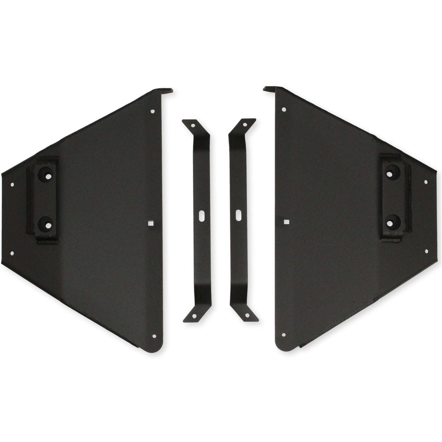 A-arm Skid Plates | 21-Present Bronco - 3/16" Steel - Black Powdercoat