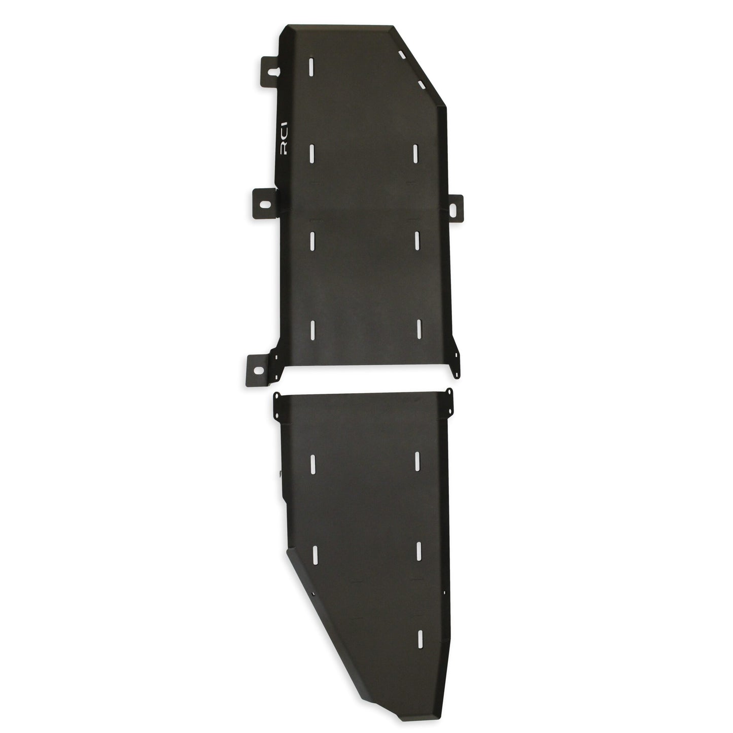 4 Door | Fuel Tank Skid Plate | 21-Present Bronco - 1/4" 5052 Aluminum - Black Powder Coat