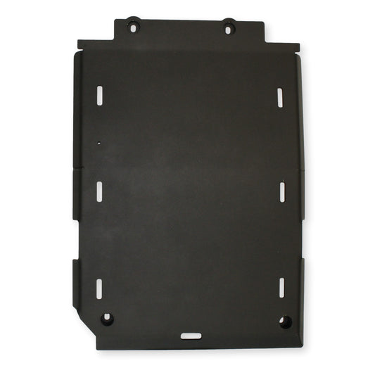 Transmission Skid Plate without x-members | 21-Present Bronco 2.3L - 3/16" Steel - Black Powdercoat, 2.3L (No Crossmember)