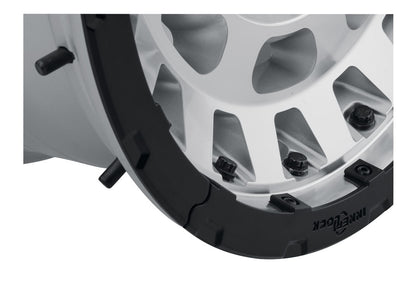 Hammer Pro 17 X 8.5 / 5 X 150 25MM Offset 5.75 Inch Back Space Silver Machined W/ Black Ring, ICON Alloys