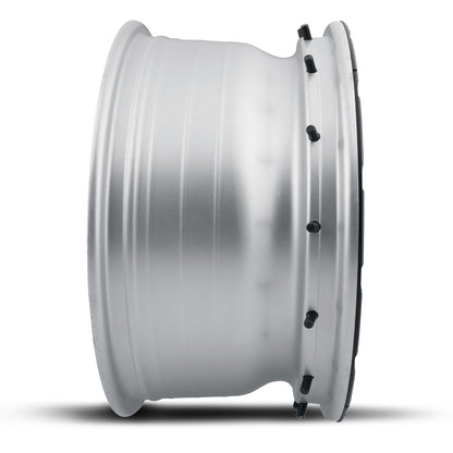 Hammer Pro 17 X 8.5 / 6 X 5.5 25MM Offset 5.75 Inch Back Space Silver Machined W/ Black Ring, ICON Alloys
